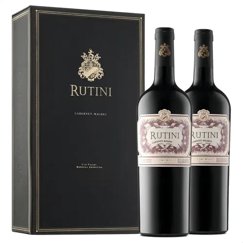Kit Exclusivo de Vinos Premium – Rutini &amp; D.V. Catena (Cabernet-Malbec) X 750ml Pack X8